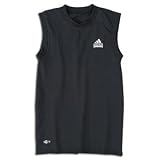 adidas TF Seamless ClimaLite Sleeveless T-Shirt (Black)
