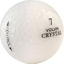 24 Mint White Volvik Crystal Used Golf Balls AAAAA - 2 Dozen