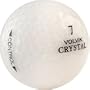 24 Mint White Volvik Crystal Used Golf Balls AAAAA - 2 Dozen