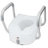 Carex E Z Lock raised toilet seat w/ adjustable handles 21vKOgTlO7L. SL160 Carex E Z Lock raised toilet seat w/ adjustable handles