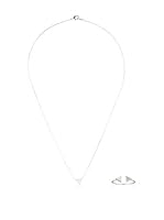 Les minimalistes Conjunto de collar y anillo Louison