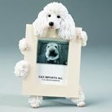 Poodle, White (2 1/2x3 1/2) Small Picture Frame