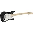 Fender American Standard Stratocaster&reg; Electric Guitar, Black, Maple Fretboard