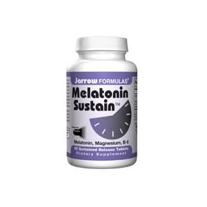 JARROW, Melatonin Sustained, 1 mg - 60 TABS by Jarrow