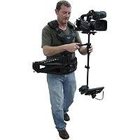 Varizoom Fully Supported Dual Arm Stabilizer for Camera 5-15 lbs (includes low mode) (Sony V-Lock Battery Mount)