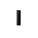 スノーカモシカ 黒耐熱ステンレス 半直筒 150 外径150mm/全長455mm(有効335mm)/厚み0.3mm （D-012）