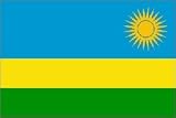 Rwanda Flag Polyester 2 ft. x 3 ft.