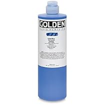 Golden Fluid Acrylics, 16 oz - Phthalo Blue (Green Shade), 16 oz