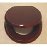 Buy CAROMA Wood Round Toilet Seat DARK BROWN 326606 by Caroma