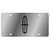 Lincoln - License Plate - Stainless Style by Eurosport Daytona