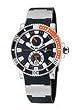Ulysse Nardin 263-90-3-92 Maxi Marine Black Dial Titanium and Rubber Men's Automatic Chronometer, Power Reserve Watch