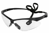 Jackson Safety 3000355 Nemesis Safety Glasses Black Frame / Clear FogGard Plus Lens (19805)