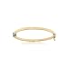 Solid 14KT Yellow Gold Bangle Bracelet - Square Tube