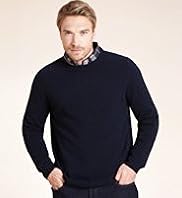 XXXL Blue Harbour Pure Lambswool Knitted Jumper
