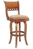 Oak Reno 30 Swivel Stool By Berkline Family Dining