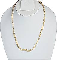 Citrine Necklace Gemstone Healing Bead Jewelry 18 inches