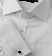 Collezione Pure Cotton Satin Striped Shirt