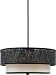 Utopia Rod Hung 3-Light Pendant Chandelier