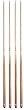 Set of 4 Valley House Bar Pool Cue Sticks