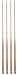 Set of 4 Valley House Bar Pool Cue Sticks