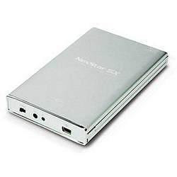 Vantec NexStar SX NST-285S2-SL 2.5-Inch SATA to USB 2.0 External Hard Drive Enclosure (Metallic Silver) (Silver)