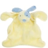 North American Bear Flatopup Baby Cozy, Ivory/Blue