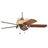 Emerson Nottingham Ceiling Fan in Gilded Silver on Clearance