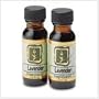 Fragrance Aroma Oils Lavender Set Of Two Glass Bottles