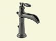 DELTA Victorian One Handle Lavatory Faucet AGED PEWTER