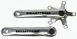 Bulletproof BMX Crankarm Set 155mm 110mm BCD Forged Silver