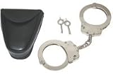 New Handcuffs Steel Plated 2 Key Lock Police Designed