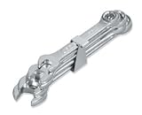 Combination Wrench Set, 3/8 to 5/8 Inch with Clip - 5 Pieces
