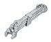 Combination Wrench Set, 3/8 to 5/8 Inch with Clip - 5 Pieces