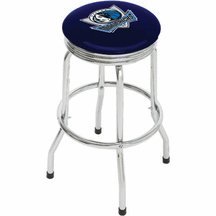 Dallas Mavericks Single Foot Ring Barstool with Swivel