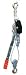 ATD (AD7496) 4Ton power pull, 36:1 leverage ratio, 5 foot pull, 1/4 aircraft cable, 360 degree swivel eye