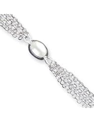 Sterling Silver Fancy Bracelet QG1572-7"