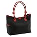 McKenzie Kids Kensington Diaper Bag in Black/Red