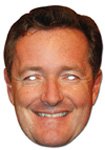 Piers Morgan Celebrity Mask