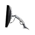 Ergotron MX Desk Mount LCD Arm - Mounting kit ( articulating arm, desk clamp mount, grommet mount ) for LCD display - aluminium - polished aluminium - screen size: up to 30" - mounting interface: 100 x 100 mm, 75 x 75 mm, 200 x 200 mm, 200 x 100 mm