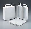 24 Unit- empty polypropylene case w/ gasket & handle hanger- 9-3/16 in. x9-3/16 in. x2-3/4 in. - 1 ea. At Home Emergency