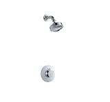 1.1595.003 Mira Discovery Concentric BIR (Built in Rigid) Mixer Shower in All Chrome