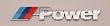BMW ///M Power Trunk Side 3d Emblem Badge