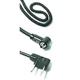 Paramount 16' Coiled Sync Cord, Household (AC) Male to PC