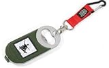 Jobo - Porte-clefs avec d&eacute;capsuleur - Mini cadre num&eacute;rique - Vert olive (Import Allemagne)