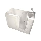 American Standard Walk-In Baths 2848.100.CRW 28 X 48 Walk-In Bath, Whirlpool And Air Spa Systems,