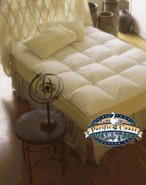 Pacific Coast® Luxe Loft™ Baffle Box Queen Feather Bed