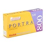 Kodak PROFESSIONAL PORTRA 800 - Color print film - 120 (6 cm) - ISO 800 - 5 rolls