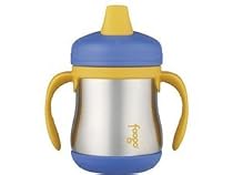 Foogo by Thermos Leak-Proof SS 7 oz Sippy Cup with Handle in Blue