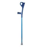 Euro Lightweight Forearm Crutch Color: Red