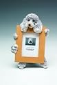 Poodle, Silver Small Picture Frame